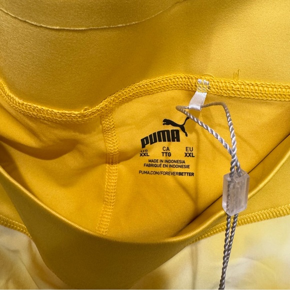PUMA Golf Pwrshape Skirt Skort Yellow Tie Dye Size XXL 2XL NEW WITH TAGS! POCKET - Picture 13 of 15